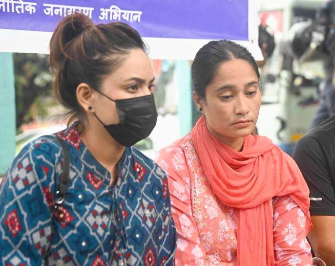 रिगलको कैद मिनाहा विरुद्ध भारती मानन्धरले माइतीघर मण्डलामा अनसन सुरु गरिन
