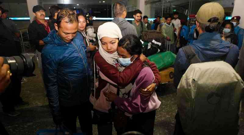 इजरायलबाट २५४ जना नेपालीहरु उद्धार गरी शुक्रबार स्वदेश आए