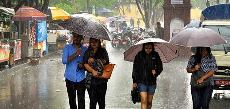 काठमाडौँ उपत्यकामा हल्का वर्षा जारी