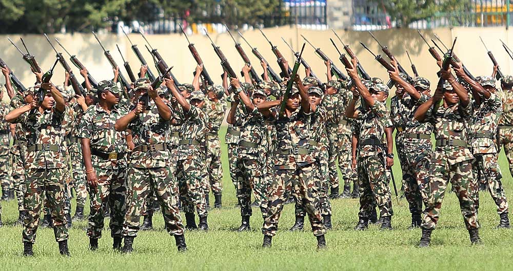 नेपाली सेनामा ठूलो संख्यामा जागिर खुल्यो दरखास्त आह्वान