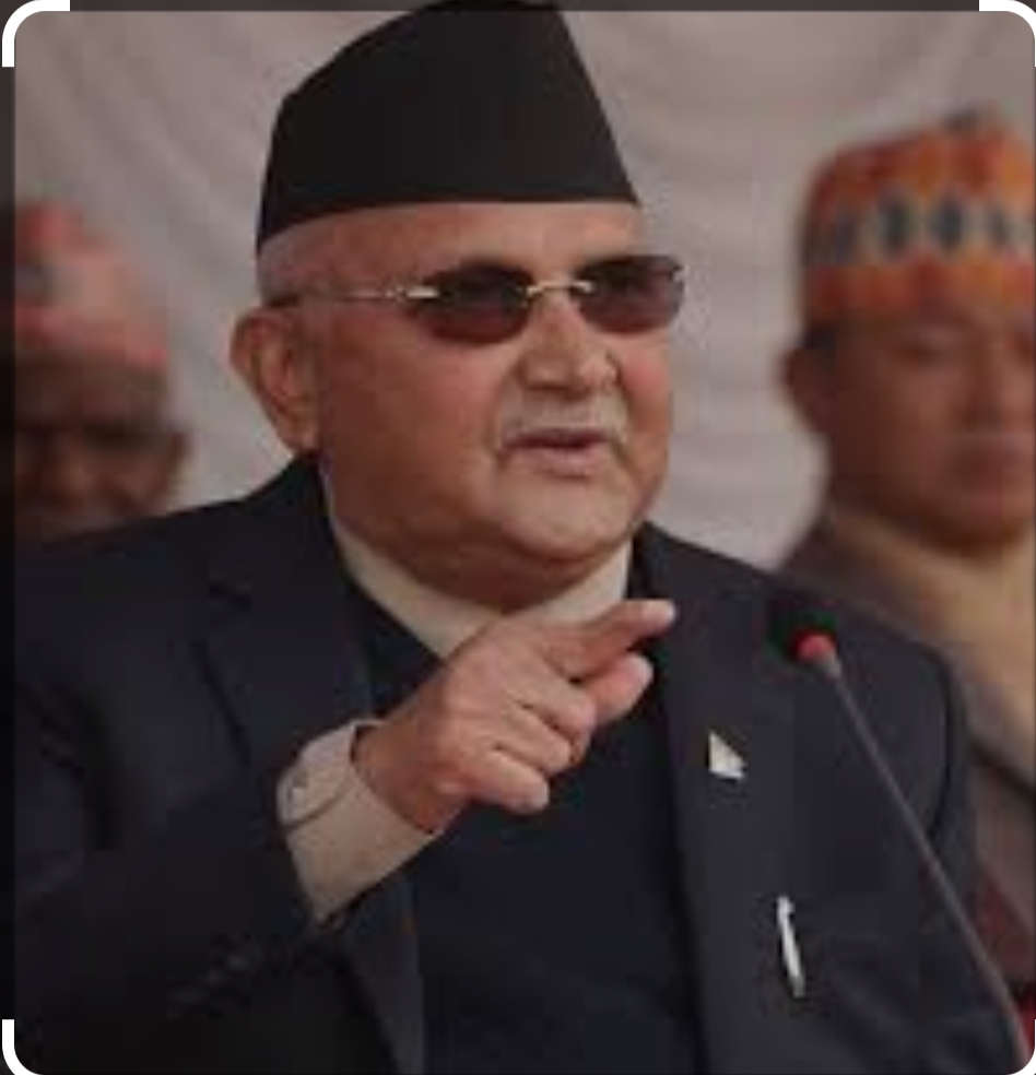 ओलीलाई हाने झापड