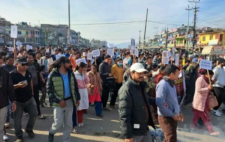 प्रदेश राजधानी सुर्खेतमा चर्कियो आन्दोलन