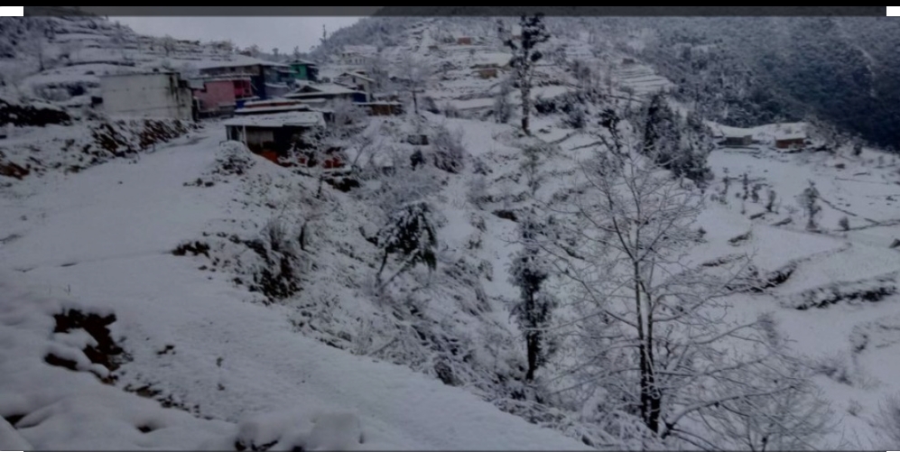 जुम्लाको तापक्रम माइनसमा