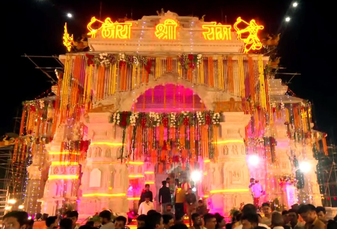 अयोध्यामा श्री  राम मन्दिरको प्राणप्रतिष्ठा