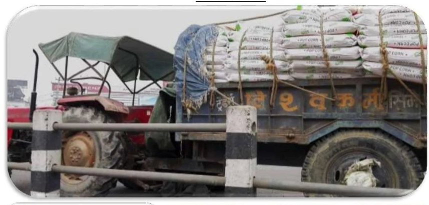 १४ लाखभन्दा बढी मूल्य बराबरको भन्सार छलीका सामानसहित ट्याक्टर पक्राउ
