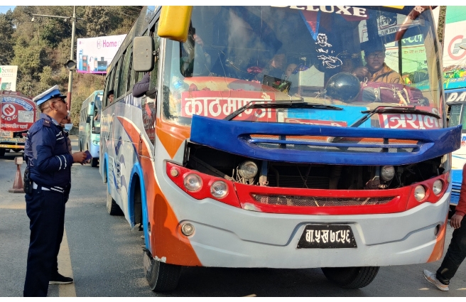 एकै दिन ७ जना चालक नियन्त्रणमा