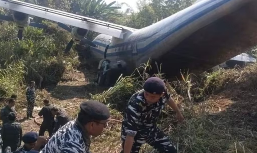 म्यानमार सेनाको जहाज भारतमा दुर्घटना