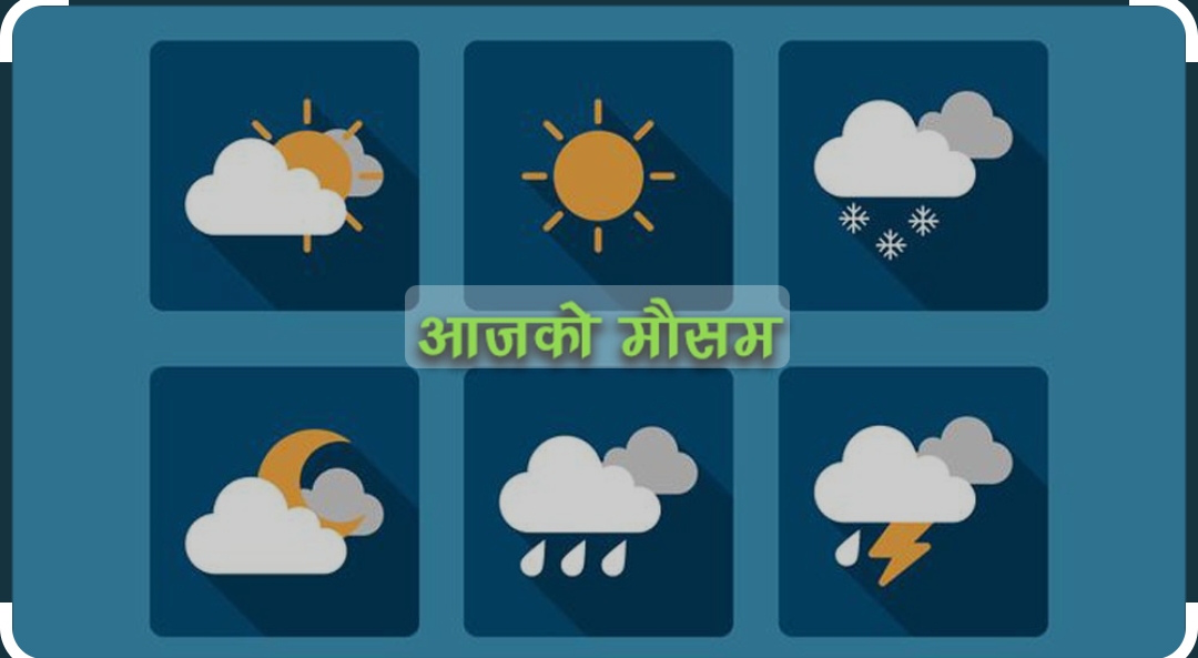 आजको मौसम