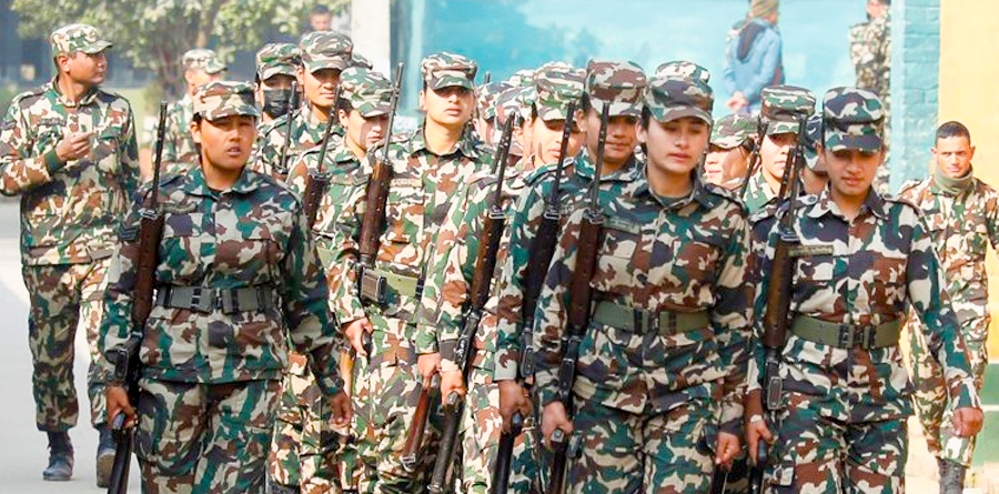 नेपाली सेनाको कार्यक्रमलाई १ अर्ब ५० करोड बजेट विनियोजन