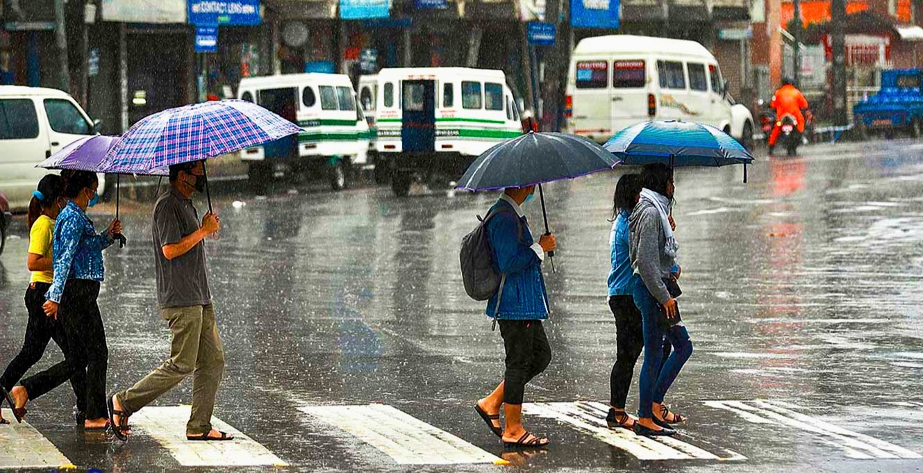जेठ ३१ देखि असोज १७ सम्म मनसुन, हुने जनसङ्ख्यामा प्रभावित हुन सक्ने