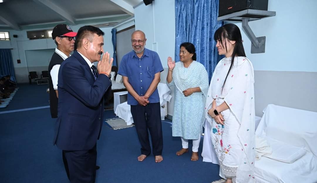 नेपाल प्रहरी आईजिपी बसन्त कुँवरको प्रमुख आतिथ्यतामा ध्यान शिविर सम्पन्न