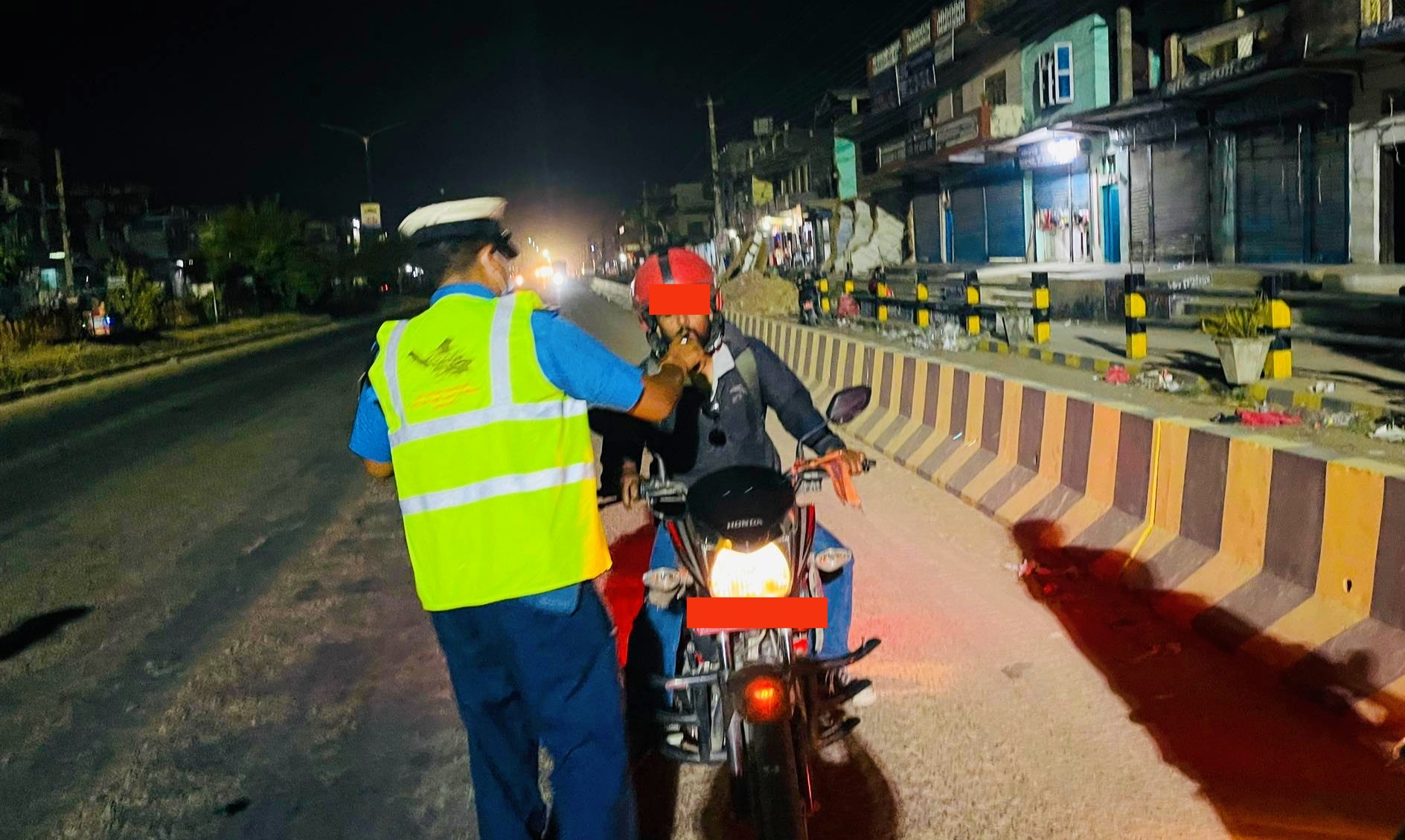 बाँकेमा मापसे गरेर सवारी चलाउने माथि कडाई १ घन्टा क्लास हुने ट्राफिक प्रमुख सुबेदी