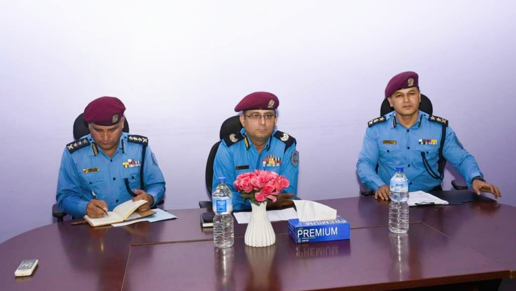 डिआईजी पोख्रेलको प्रमुख आतिथ्यतामा सेफ्टी पिन क्याम्पिङ सम्बन्धी अन्तक्रिया