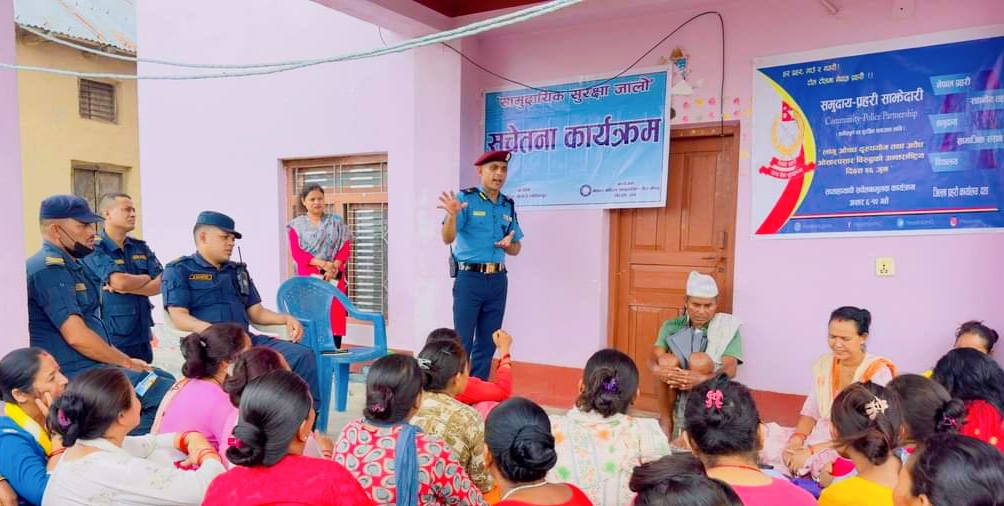 लागूऔषध अवैध ओसारपसार विरुद्धको अवसरमा सप्ताहव्यापी सचेतनामूलक अभियान