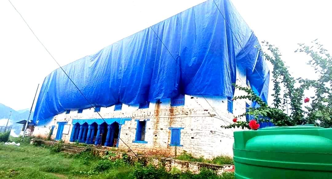 ऐतिहासिक जाजरकोट दरबार भुकम्पको झटका पछी क्षतिग्रस्त मर्मतको तयारीमा