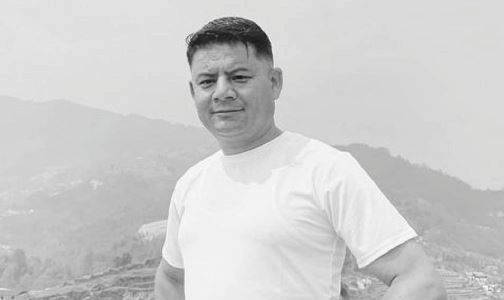 एमाले नेता केपी शर्मा ओलीका बडिगार्ड सशस्त्र प्रहरी निरीक्षक उमेश थापाको मृत्यु