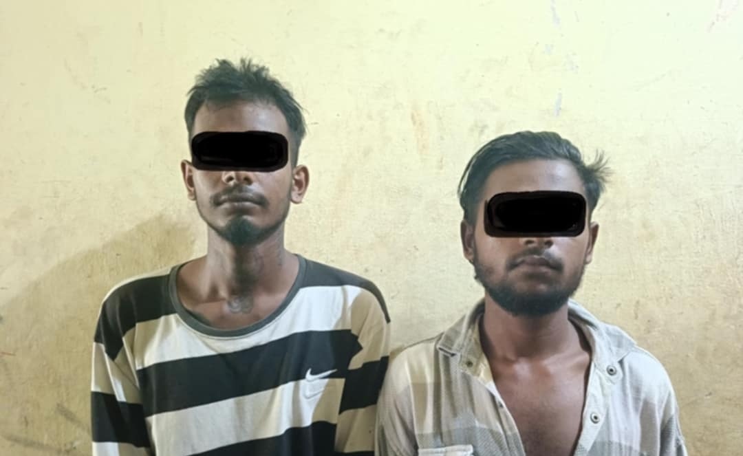 लागुऔषध सहित २ जना पक्राउ