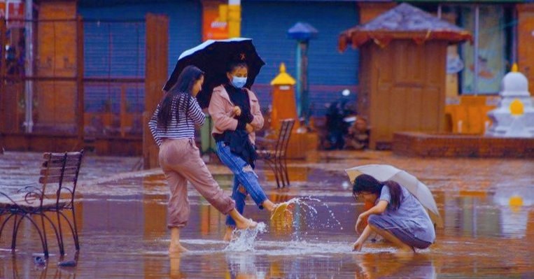 हाल देशभर मनसुनी वायुको प्रभाव आंशिक देखि साधारणतया बर्षा जारी