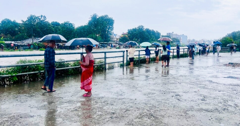 शनिबार पनि बर्षा हुने : जल तथा मौसम पूर्वानुमान महाशाखा