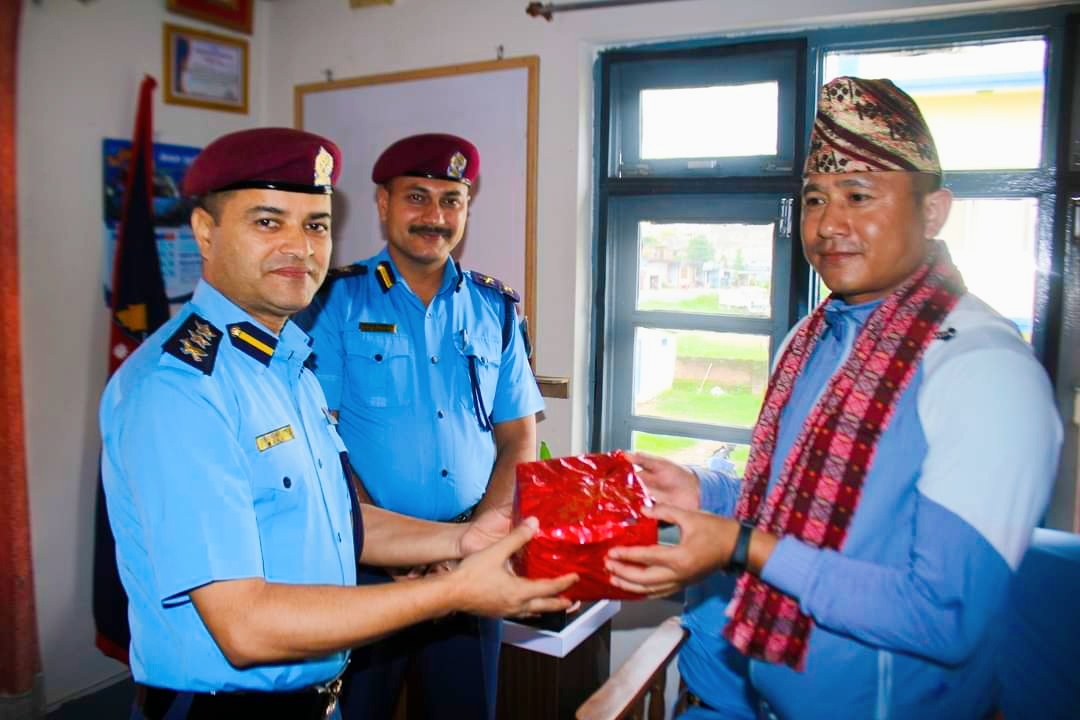 दाङ एसपी राम बहादुर केसीद्वारा स्वागत तथा विदाई गरिएको कार्यक्रम सम्पन्न
