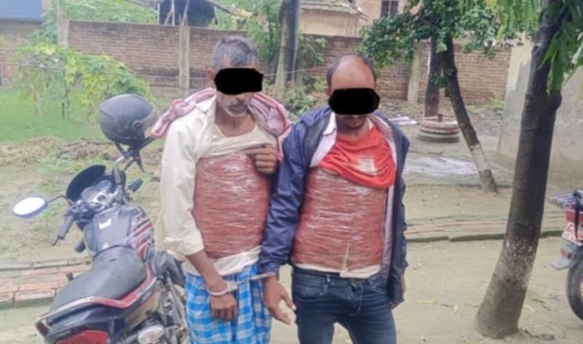 ५ के.जी.गाँजासहित दुईजना पक्राउ