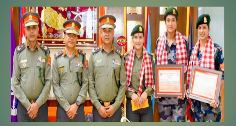 भलिबल नेसन्स लिग २०२४’ मा सहभागी ३ जना खेलाडीलाई सशस्त्र प्रहरीको सम्मान