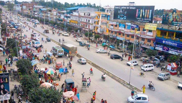 चितवनका व्यवसायीले नारायणगढ बजार २४ सै घण्टा खुला गर्न माग गरे