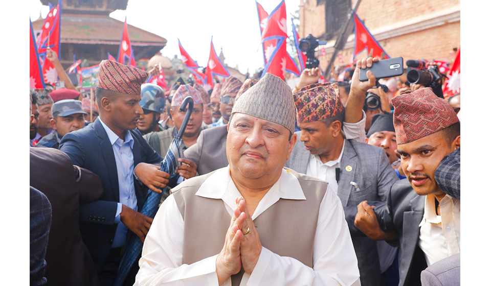 पूर्व राजा ज्ञानेन्द्र शाह भुटान जादै