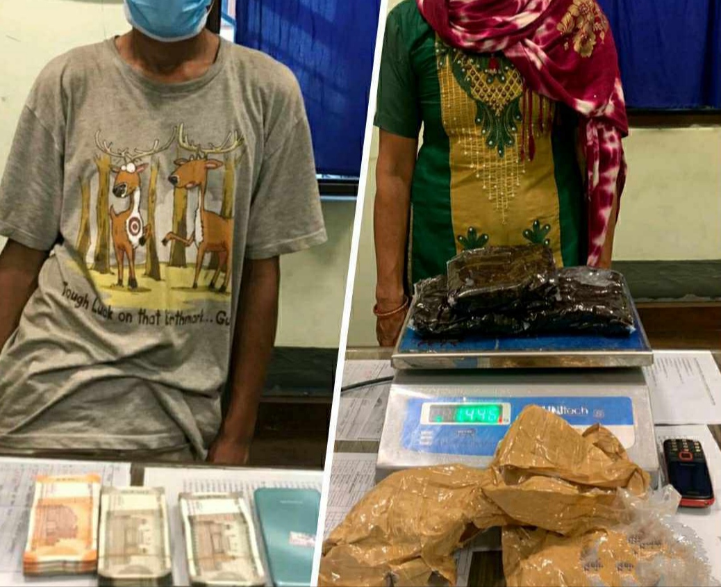 कपिलवस्तुबाट लागुऔषध चरेस तथा अबैध भारतीय रुपैयासहित दुई जना पक्राउ