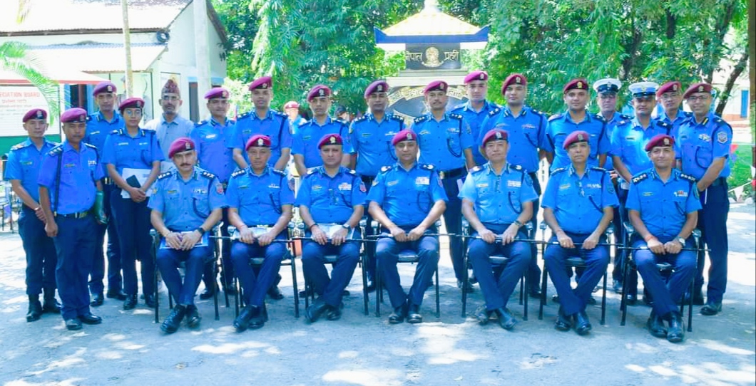 नेपाल प्रहरी कार्य दक्षता मूल्याङ्कन Police Baton २०८१ को निरीक्षण