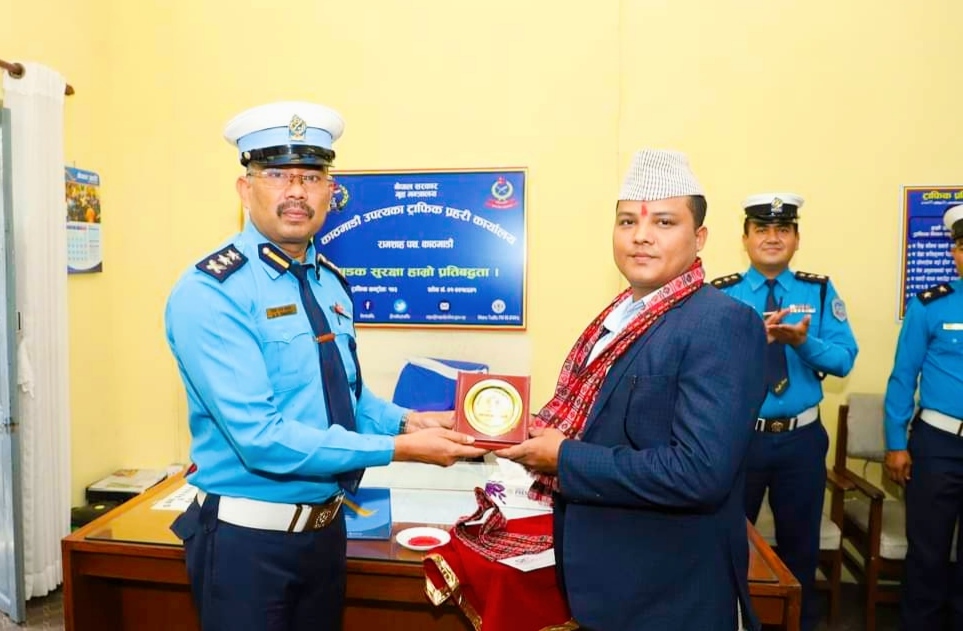 सरुवा भएर जानलाग्नु भएका प्रहरी निरीक्षक झबेन्द्र परियारको बिदाई कार्यक्रम सम्पन्न
