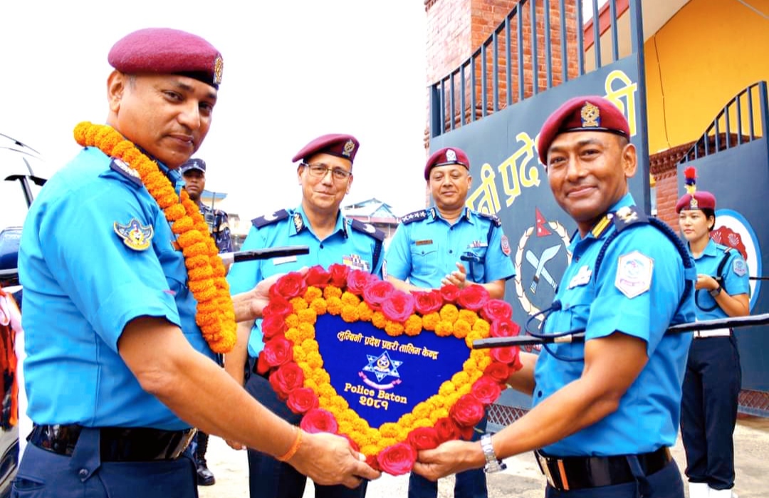 एआईजी सुदिप गिरीद्वारा लुम्बिनी प्रदेश तालिम केन्द्र बुटवलको निरीक्षण