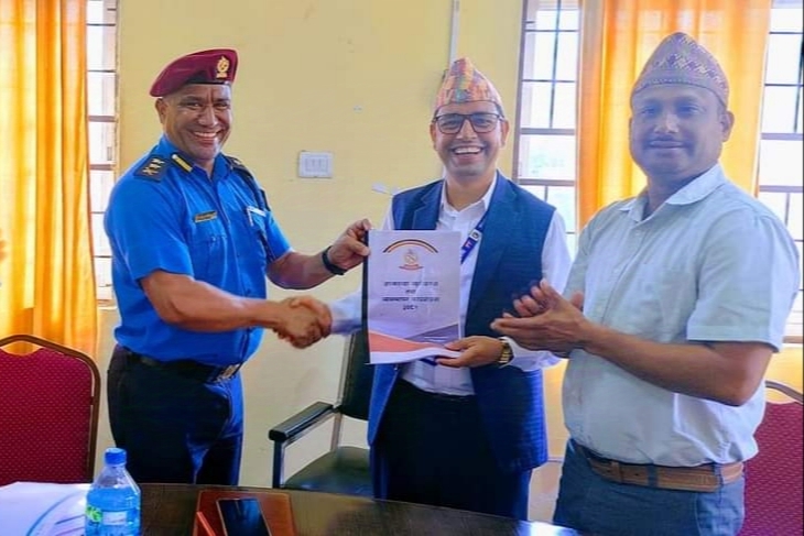 आत्महत्या न्यूनिकरंणका लागि सरोकारवाला निकायहरुसंग बाँके प्रहरीको अन्तरक्रिया