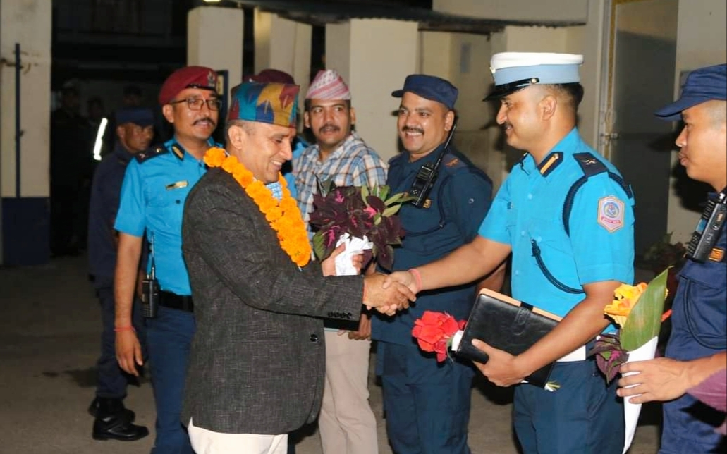जिल्ला प्रहरी कार्यालय दाङको एसपी अर्जुन प्रसाद तिमिल्सिनाले कार्यभार सम्हाले