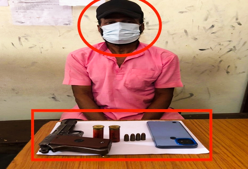 रौतहट मेलाबाट एक व्यक्ति पेस्तोलसहित पक्राउ