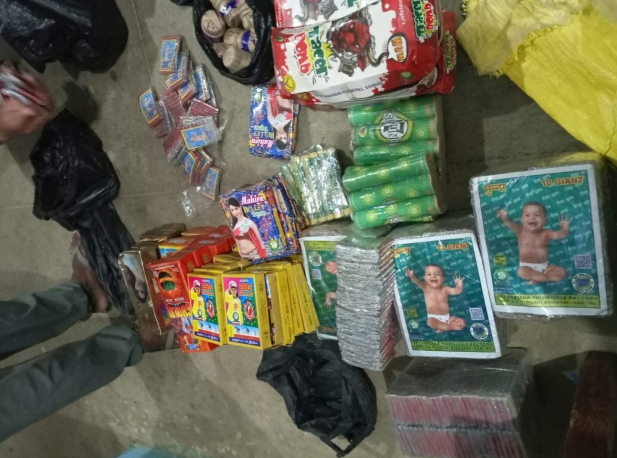 दाङको तुलसीपुरबाट ठुलो मात्रामा पटकाहरु पक्राउ