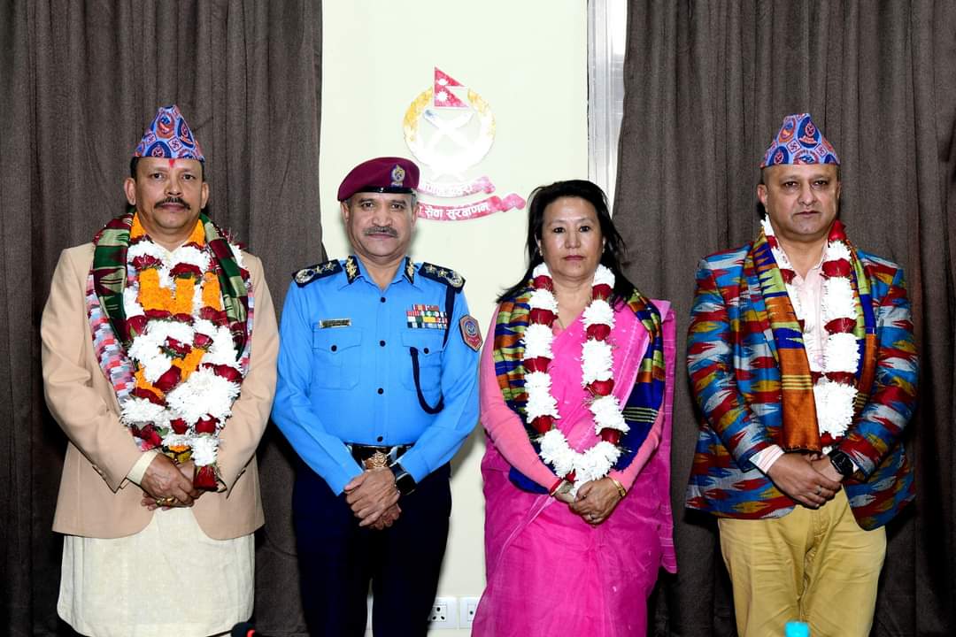 सेवानिवृत्त हुनु भएका एआईजी र डिआईजी को बिदाइ
