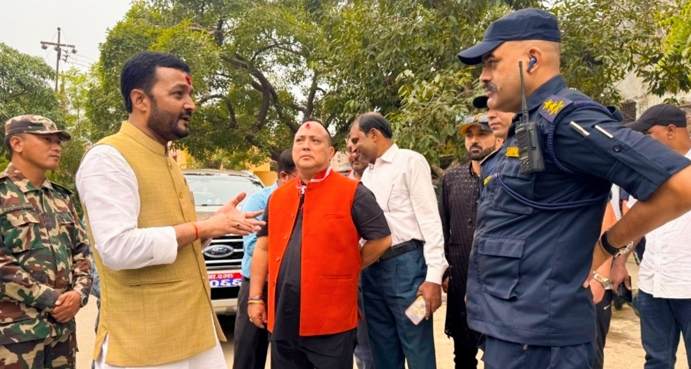 खानेपानी मन्त्री यादवले वीरगञ्ज कारागारको निरीक्षण तत्काल पूर्वाधार र व्यवस्थापन सुधार गर्न निर्देशन