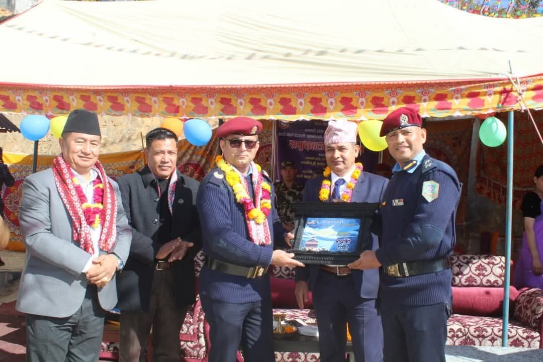 नुवाकोटको देउराली नवनिर्मित प्रहरी चौकी भवन उद्घाटन,
