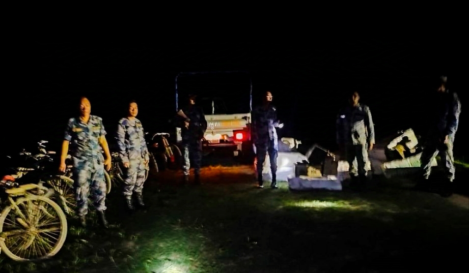 मदिरा तस्करी गर्ने गाडीको ठक्करबाट सशस्त्र प्रहरीका सई लक्ष्मणप्रसाद यादवको ड्युटीमै मृत्यु,