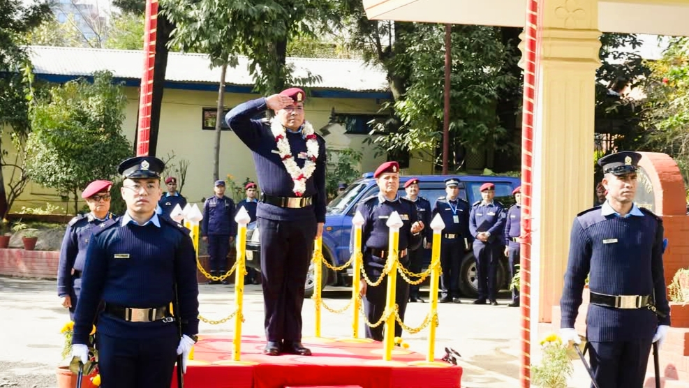 प्रहरी अतिरिक्त महानिरीक्षक एआईजी टेक बहादुर तामाङको पदभार ग्रहण कार्यक्रम सम्पन्न,