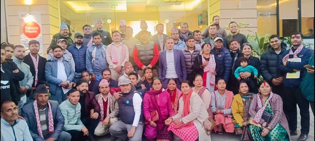 राष्ट्रिय स्वतन्त्र पार्टी जिल्ला कार्यसमिती दाङको निर्वाचित पदाधिकारीहरु