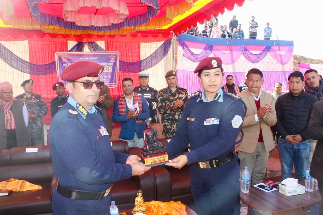 नवनिर्मित प्रहरी चौकी शिखरपुर (कानपुर) काभ्रेपलाञ्चोकको प्रशासनिक भवनको समुद्‍घाटन सम्पन्न”