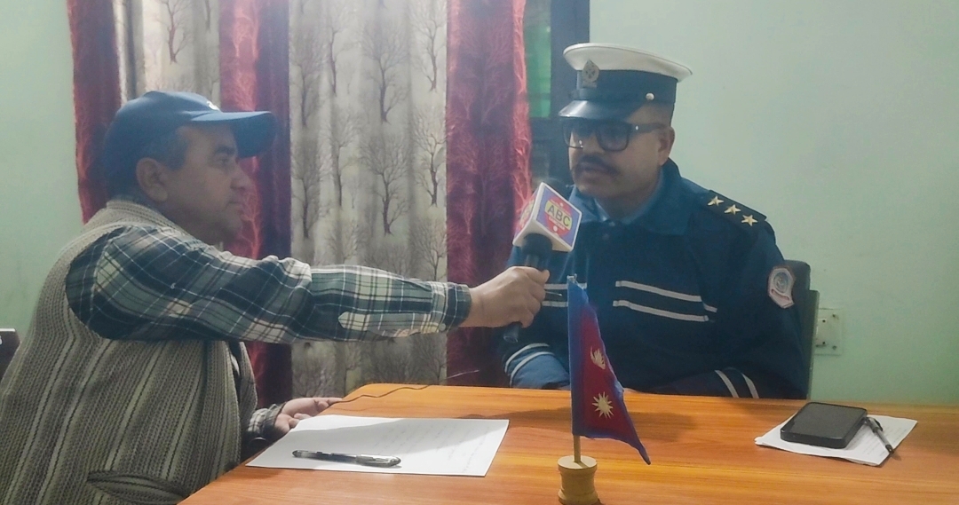 राजस्व उठाउने मात्र ट्राफिकको काम होइन साथै दुर्घटना न्यूनीकरण गर्ने अभियान हो, प्रवीण आचार्य