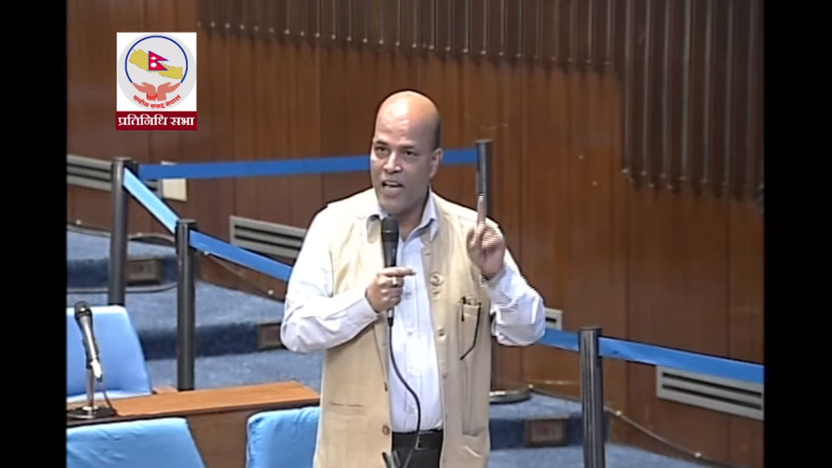 सांसद अमरेशको चेतावनी : मेयर बालेनलाई गरिबमाथि होइन,हिम्मत भए सिंहदरबारमा डोजर चलाउ