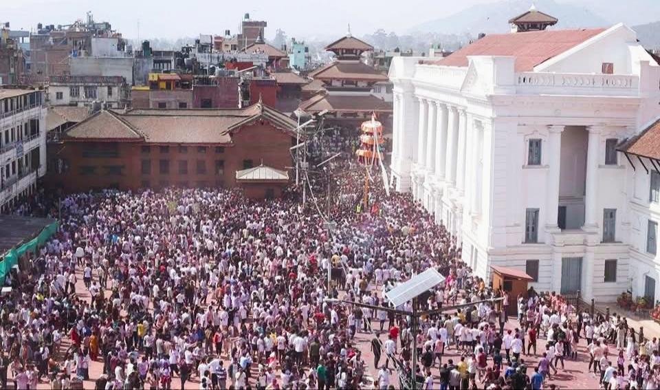 काठमाडौँको वसन्तपुरमा यस वर्षको होली पर्व उत्साहपूर्वक मनाएर सम्पन्न,