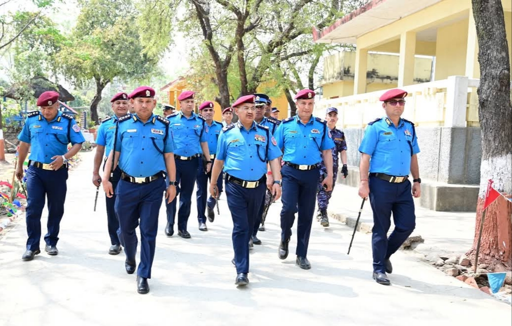 आईजिपी दिपक थापा लुम्बिनी प्रदेश प्रहरी तालिम केन्द्र बुटवलको अनुगमन तथा निर्देशनमा,