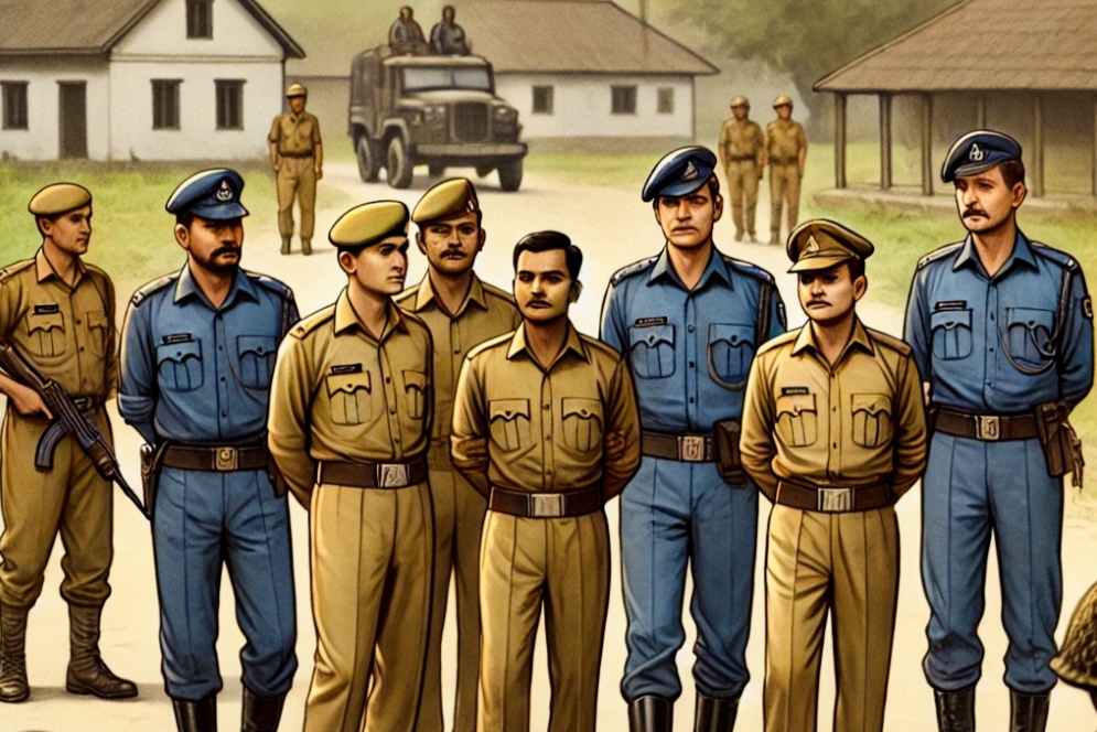 काठमाडौं नागार्जुनमा भारतीय सुरक्षाकर्मीहरु अनुमानि बिना आएकोले नेपाल प्रहरीद्वारा पक्राउ,