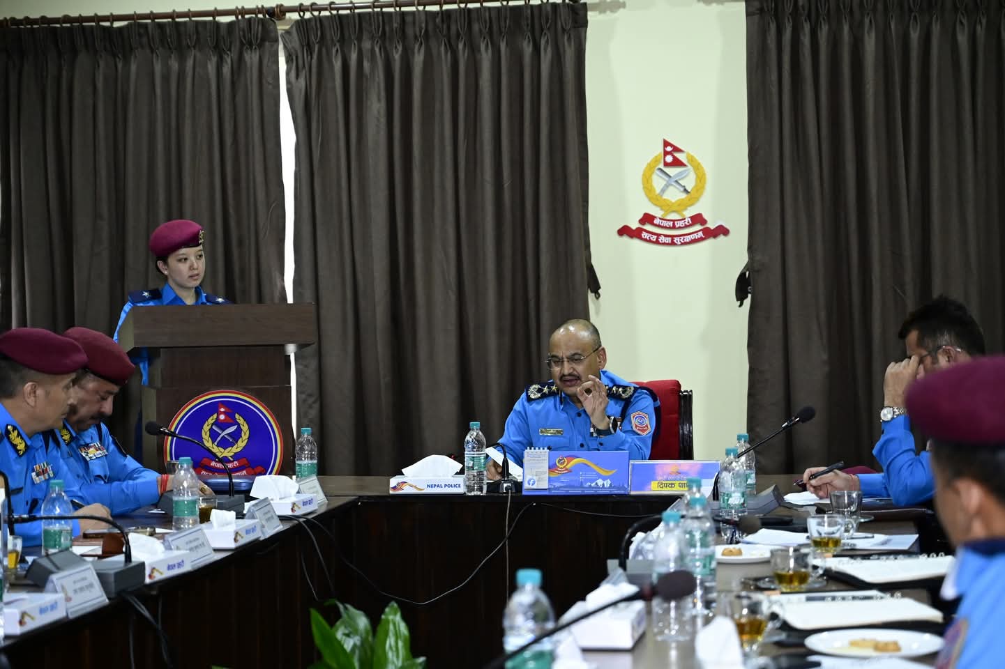 भरपर्दो सुरक्षा रणनीति तयार गरी प्रहरी परिचालन गर्नुपर्ने:आईजिपी दिपक थापा