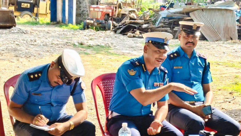समग्र दाङको ट्राफिक व्यवस्थापनमा आफु गम्भिर भएर लाग्ने ट्राफिक प्रमुख उपेन्द्र बम